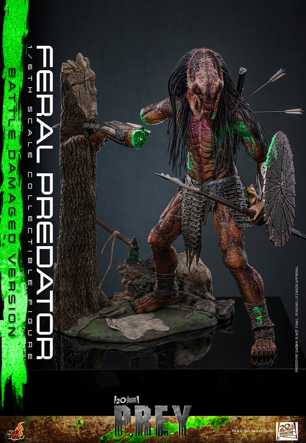 Prey: Battle Damaged Feral Predator - 1/6 Scale Figure (Pre-Order)