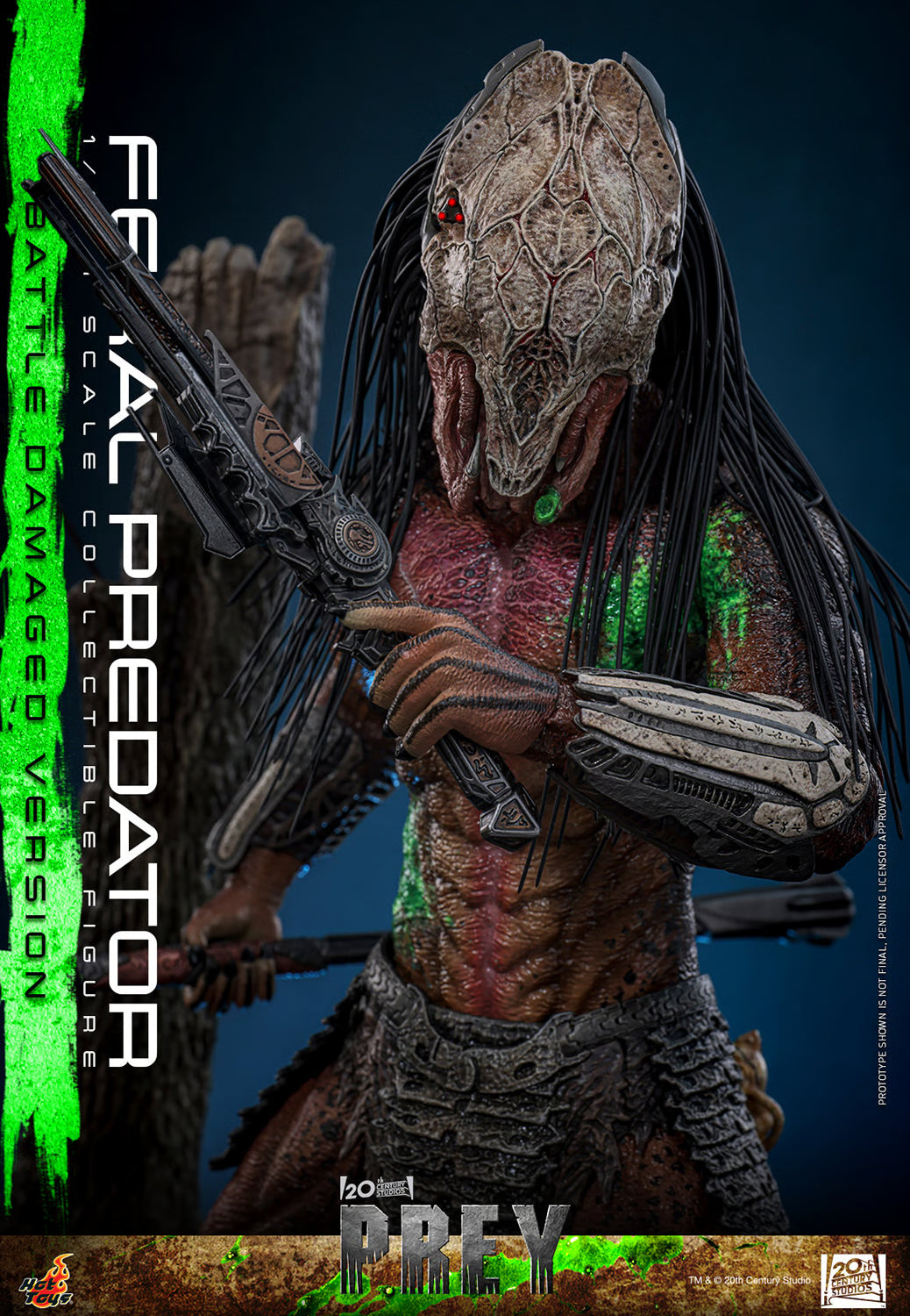 Prey: Battle Damaged Feral Predator - 1/6 Scale Figure (Pre-Order)