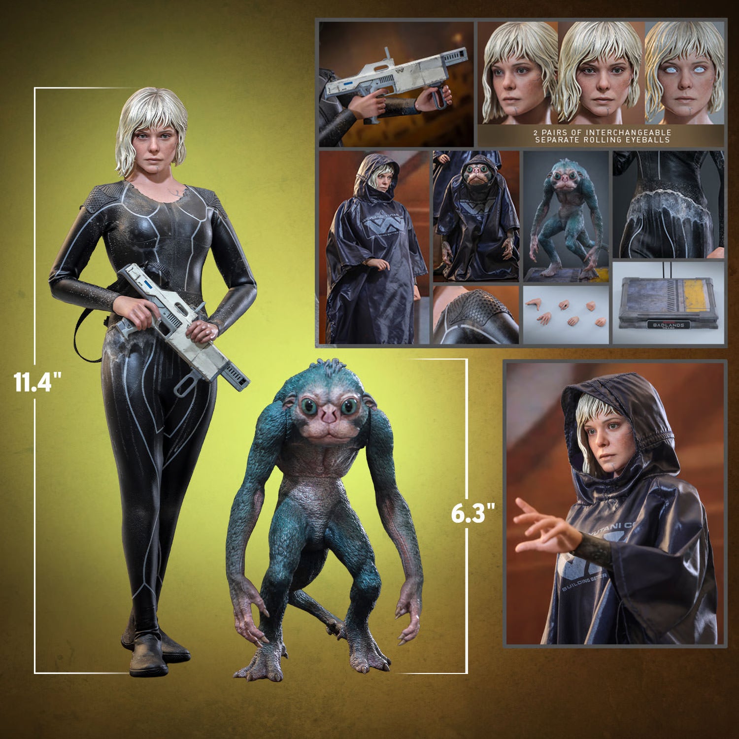 Predator: Badlands - Thia & Bud - 1/6 Scale Figure Set (Pre-Order)