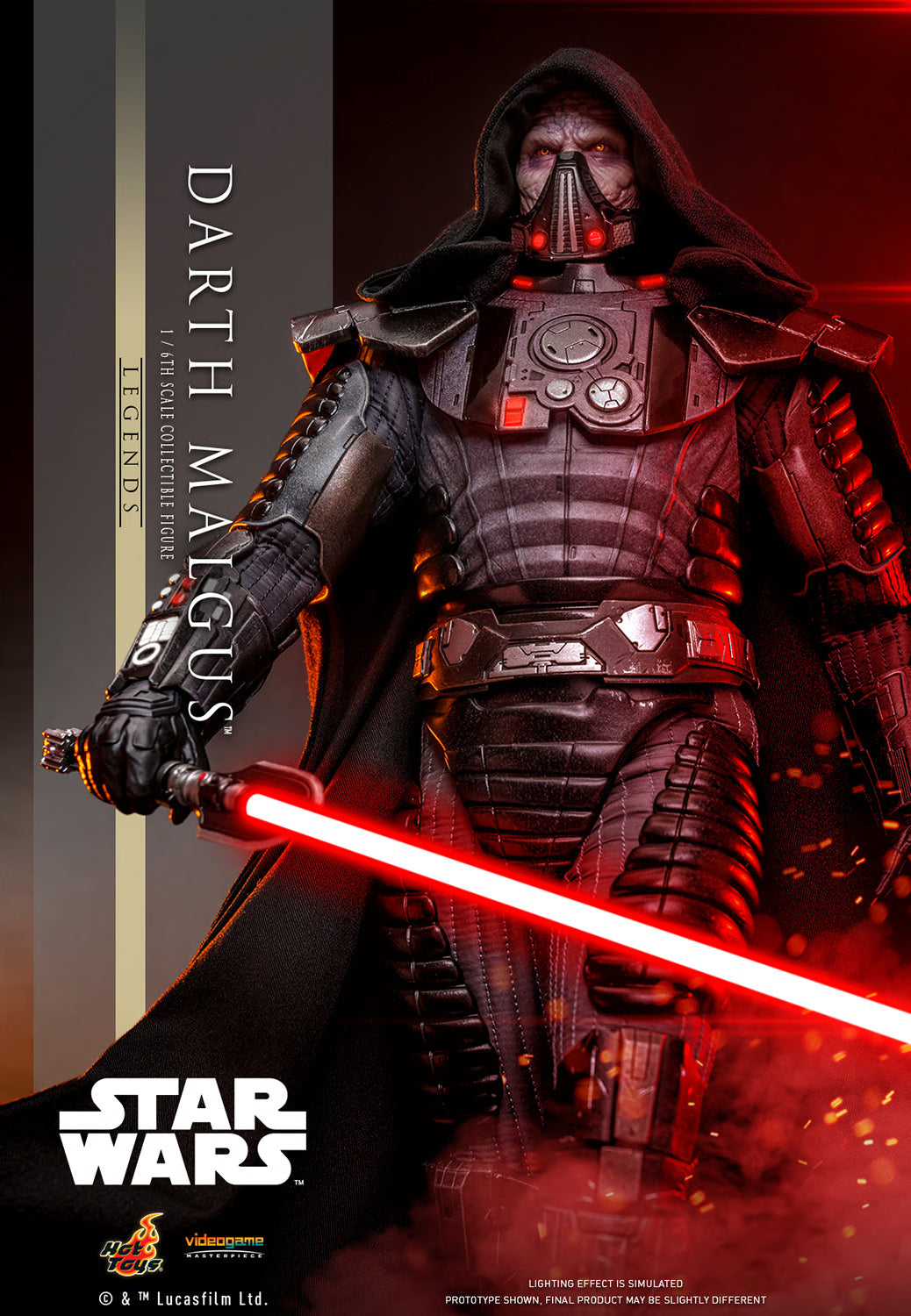 Star Wars Legends: Darth Malgus - 1/6 Scale Figure