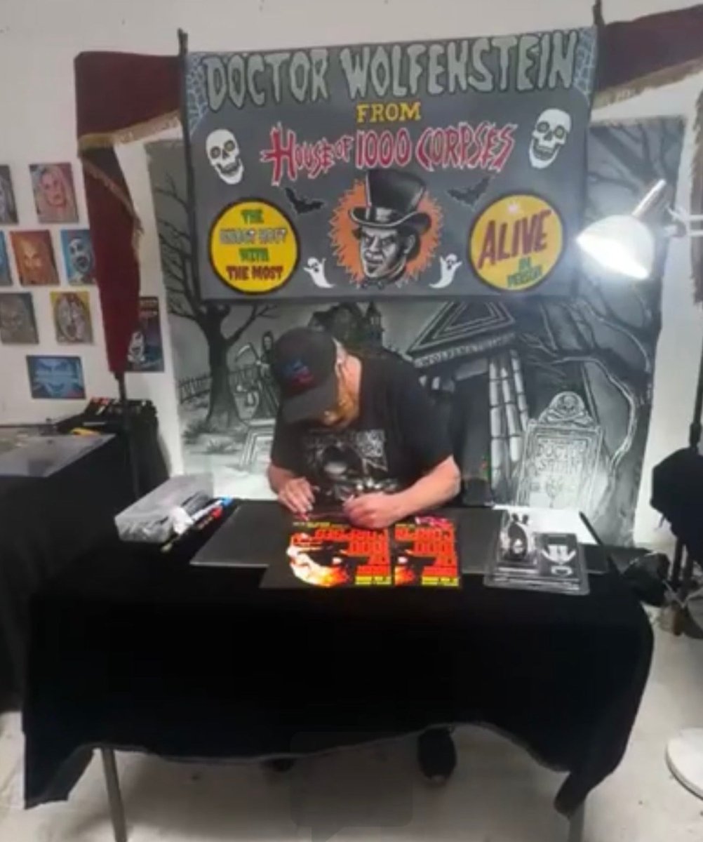 House of 1000 Corpses - 11x17 Print Signed by Gregg Gibbs and David Reynolds - The Last Toy Store