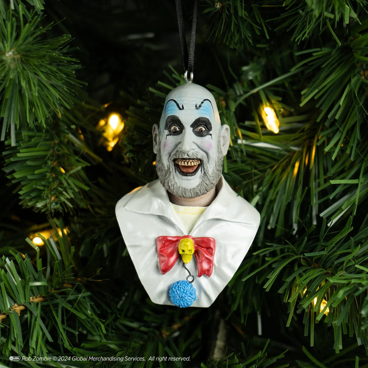 House of 1000 Corpses: Captain Spaulding - Holiday Horrors Ornament - Trick or Treat Studios