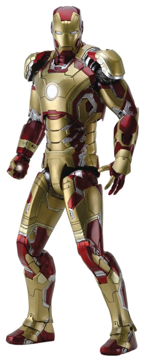 Iron Man 3: Iron Man (Mark 42) - 1/4 Scale Figure - NECA