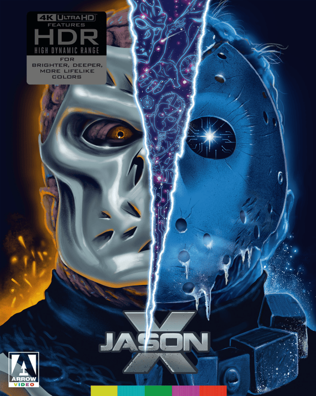 Jason X - Limited Edition 4K Blu - ray - DVD/Blu - ray/VHS