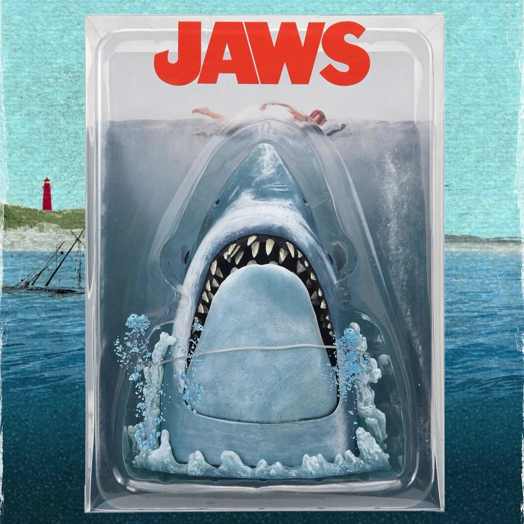 Jaws: 50th Anniversary Poster Display - NECA