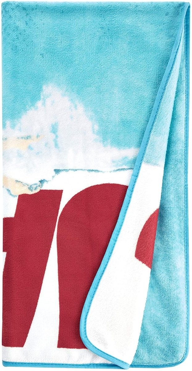 JAWS Movie Poster - 50x60 inch Micro - Plush Throw Blanket - Silver Buffalo