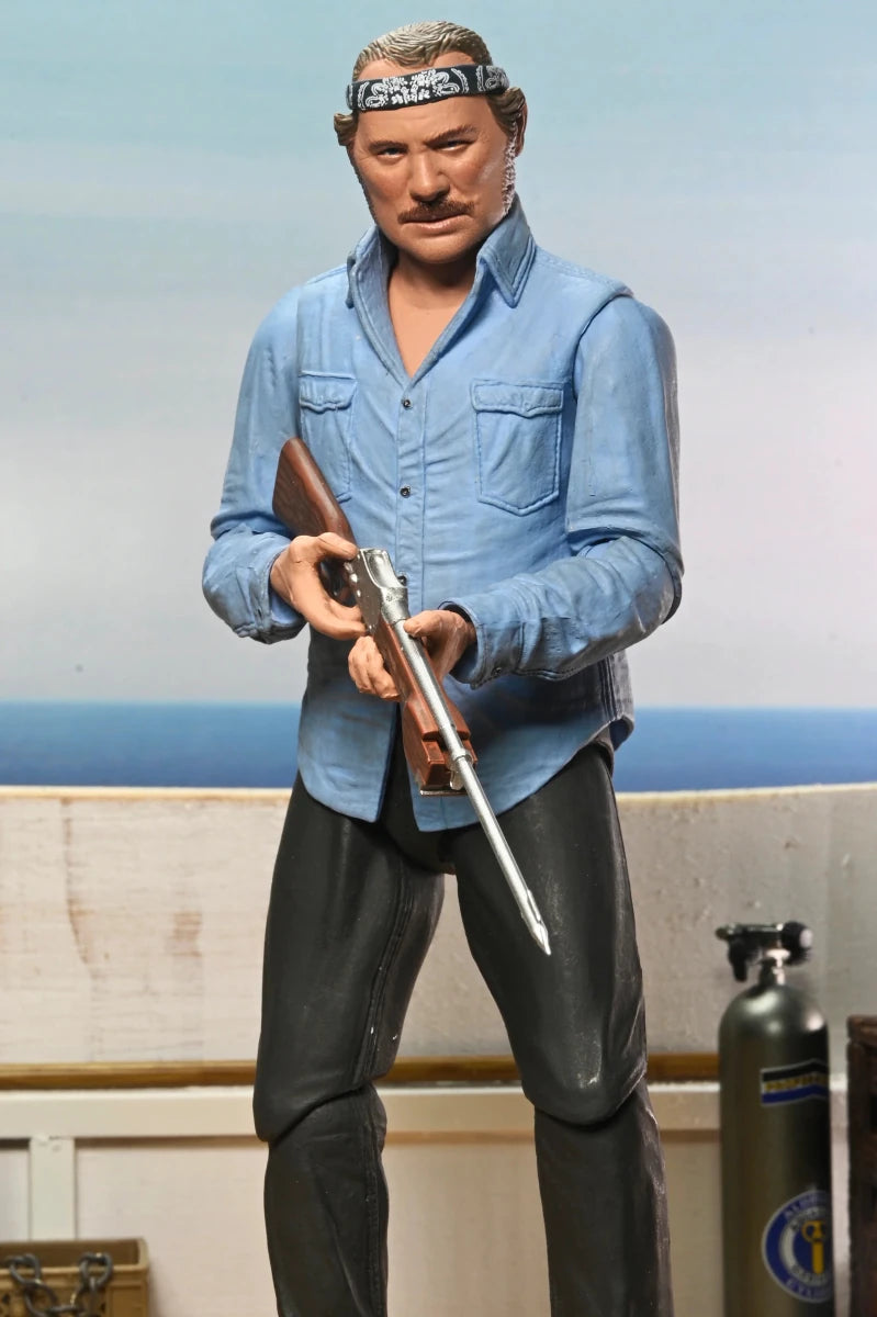 Jaws: Ultimate Sam Quint (50th Anniversary) - 7" Scale Figure - NECA
