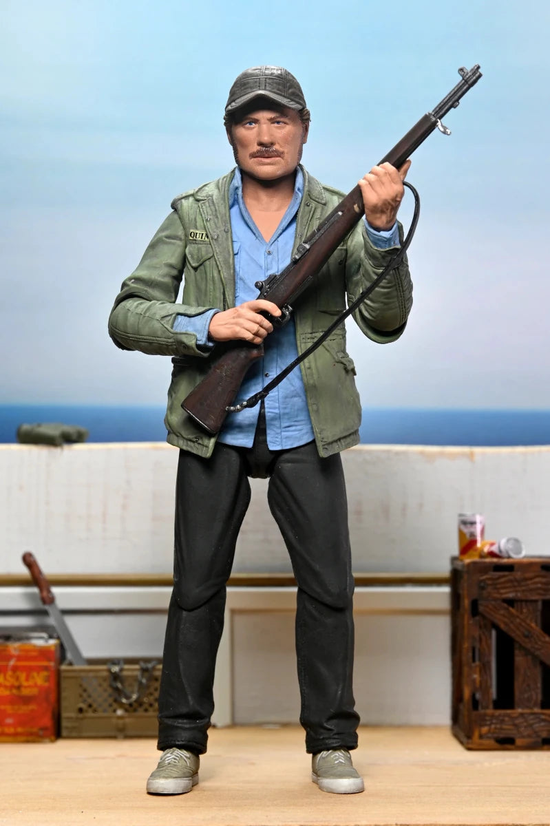 Jaws: Ultimate Sam Quint (50th Anniversary) - 7" Scale Figure - NECA