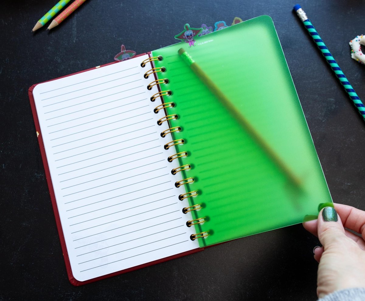 Killer Klowns from Outer Space - 5 Tab Spiral Notebook - Silver Buffalo