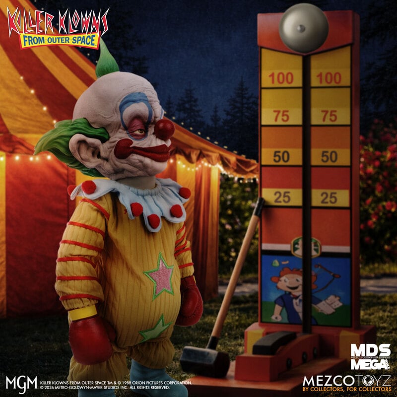 Killer Klowns from Outer Space: Shorty - 15" MDS Mega Scale Doll with Sound - Mezco Toyz