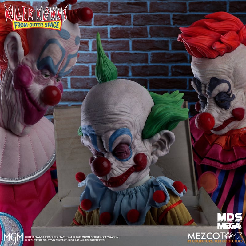 Killer Klowns from Outer Space: Shorty - 15" MDS Mega Scale Doll with Sound - Mezco Toyz