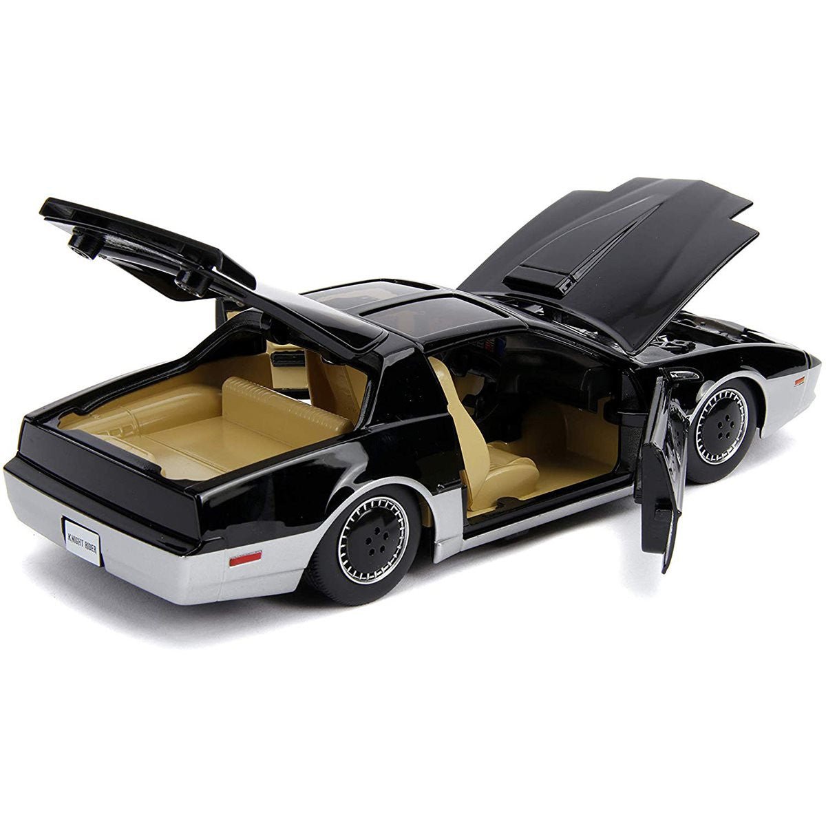 Knight Rider: K.I.T.T. - 1/24 Scale Die Cast Vehicle with Lights - The Last Toy Store