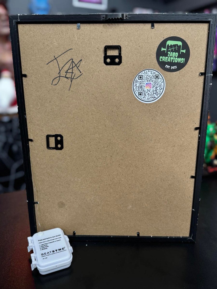 Krampus - Light Up Shadow Box - The Last Toy Store