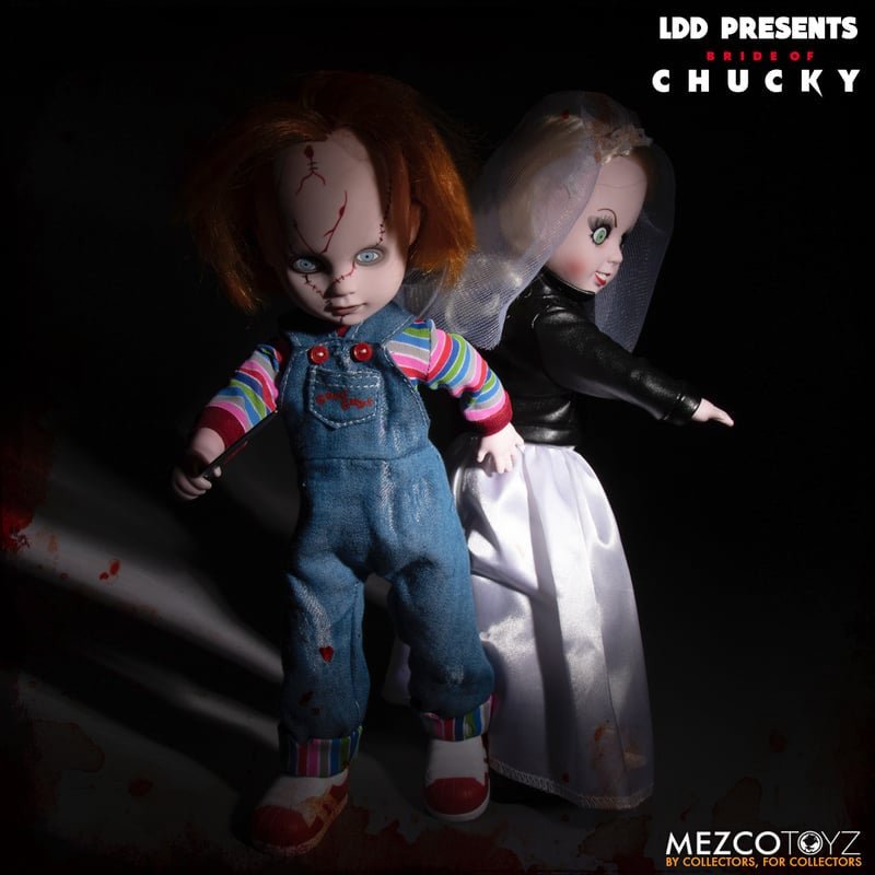 LDD Presents: Bride of Chucky - Chucky and Tiffany 10" Living Dead Doll Box Set - The Last Toy Store