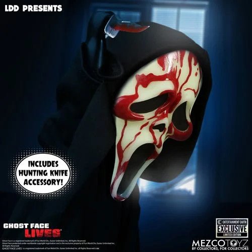 LDD Presents: Ghost Face Glow in the Dark Bloody Mask - 10" EE Exclusive Doll - The Last Toy Store