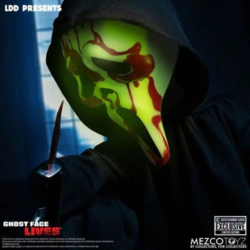 LDD Presents: Ghost Face Glow in the Dark Bloody Mask - 10" EE Exclusive Doll - The Last Toy Store