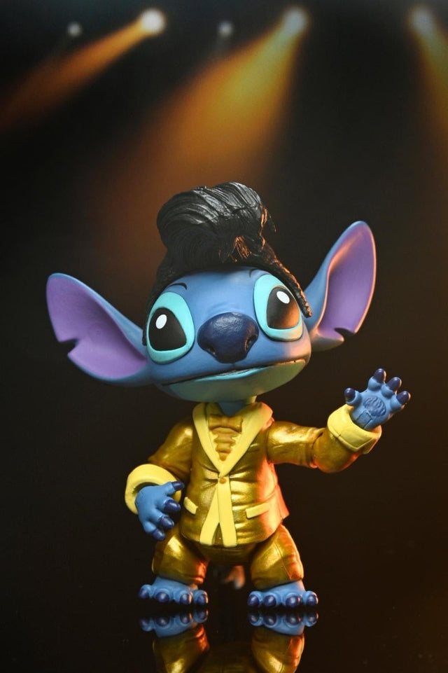 Lilo and Stitch: Ultimate Gold Suit Elvis Stitch - 7" Scale Figure - The Last Toy Store