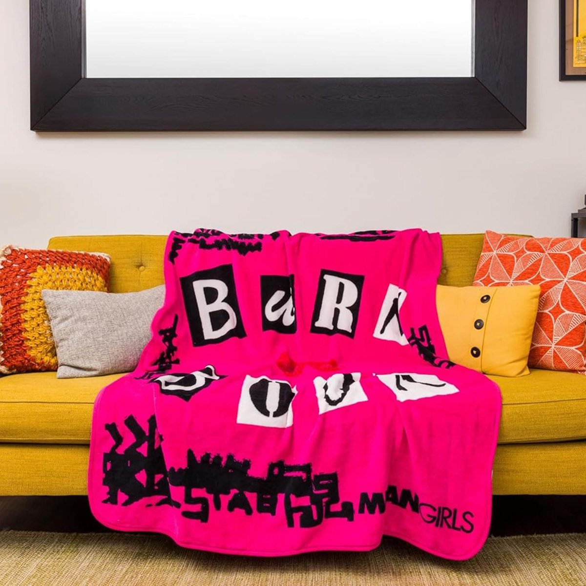 Mean Girls Burn Book - 45x60 Inch Throw Blanket - Silver Buffalo