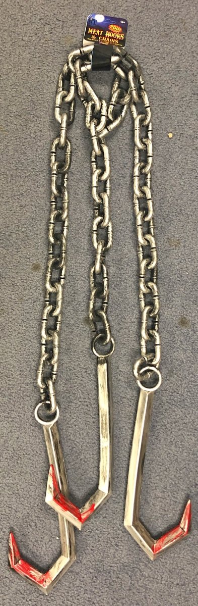 Meat Hook and Chains - Prop - The Last Toy Store