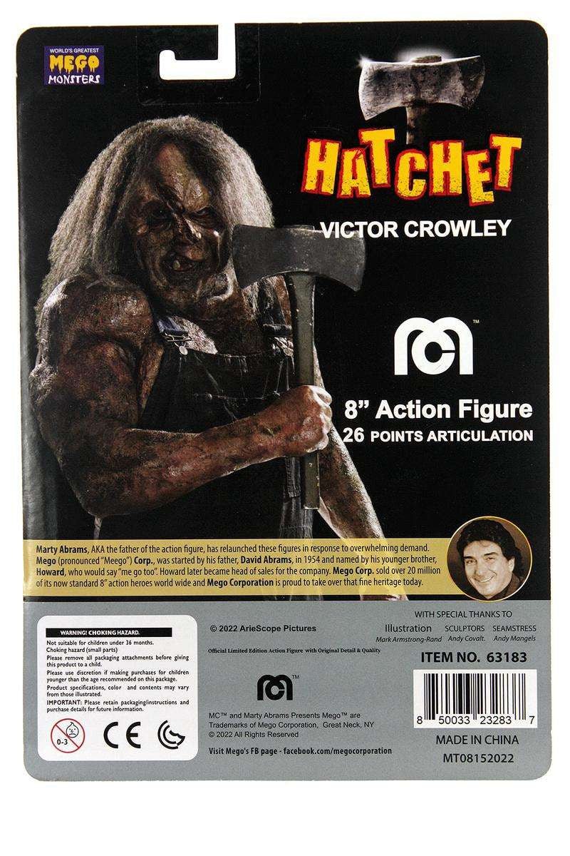 Mego Hatchet: Victor Crowley - 8" Action Figure - The Last Toy Store