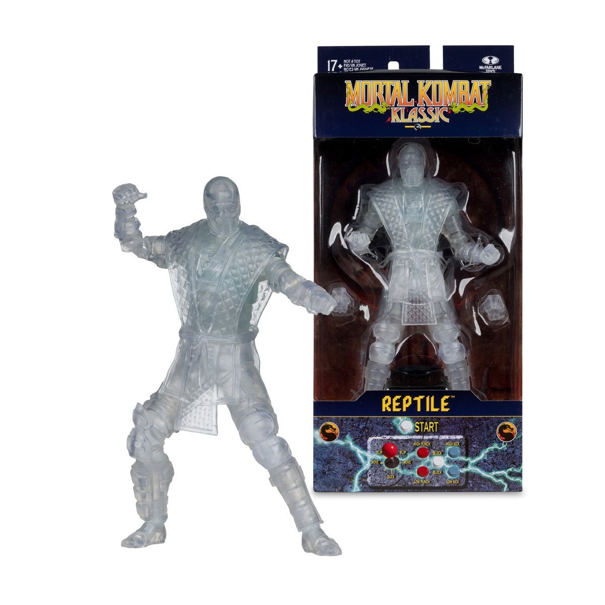 Mortal Kombat Klassic: Invisible Reptile - 7" Figure - McFarlane Toys