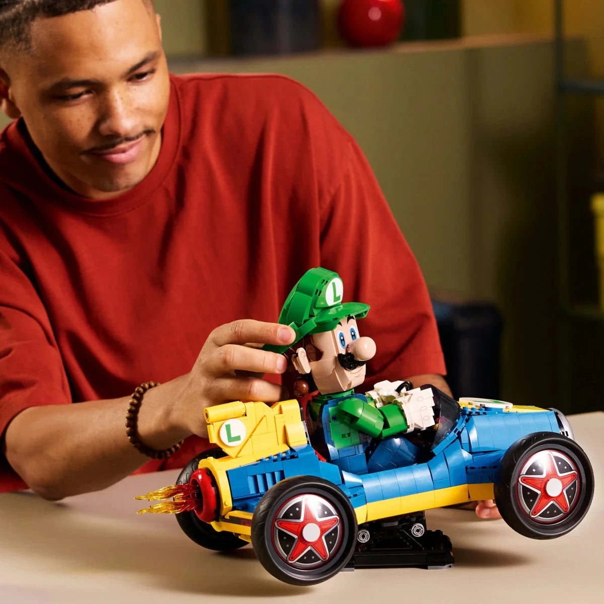 Nintendo Mario Kart - Luigi and Mach 8 - Lego Set 72050 - LEGO