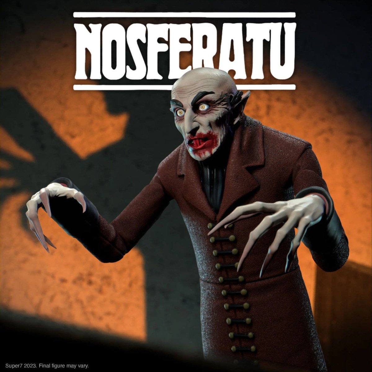 Nosferatu ULTIMATES! Count Orlok (Full Color) - 7" Scale Action Figure - The Last Toy Store