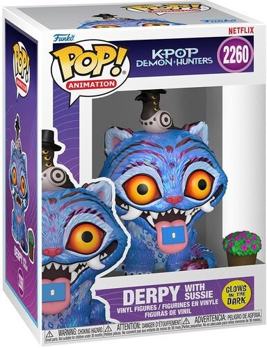 Pop! Animation: KPop Demon Hunters - Derpy with Sussie Glow in the Dark - Vinyl Figure 2260 - Funko
