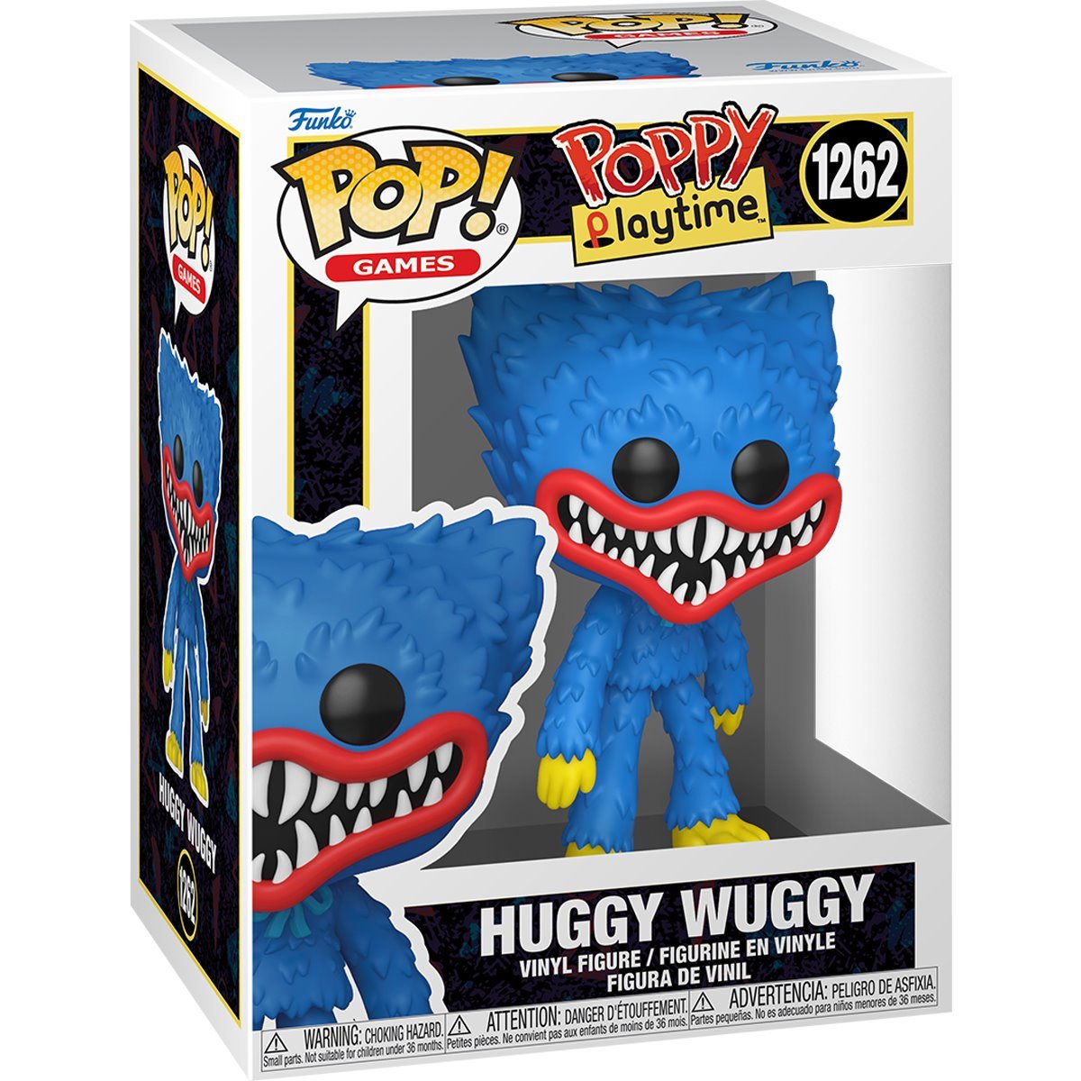 Funko - Pop! Games: Poppy Playtime - Huggy Wuggy Vinyl Figure 1262