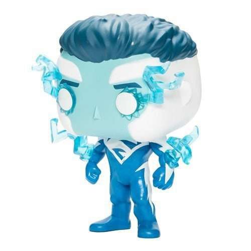 Pop! Heroes: Superman Blue Vinyl Figure - 2021 Convention Exclusive - The Last Toy Store