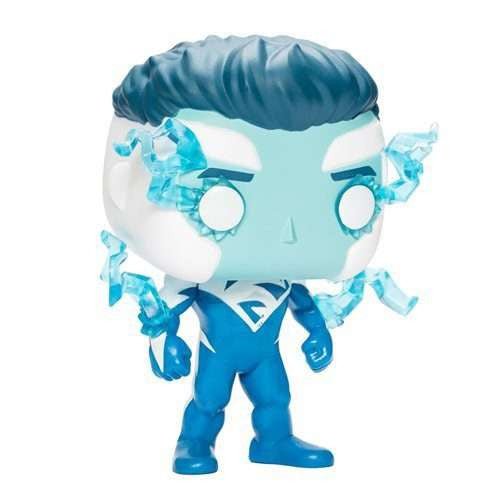 Pop! Heroes: Superman Blue Vinyl Figure - 2021 Convention Exclusive - The Last Toy Store