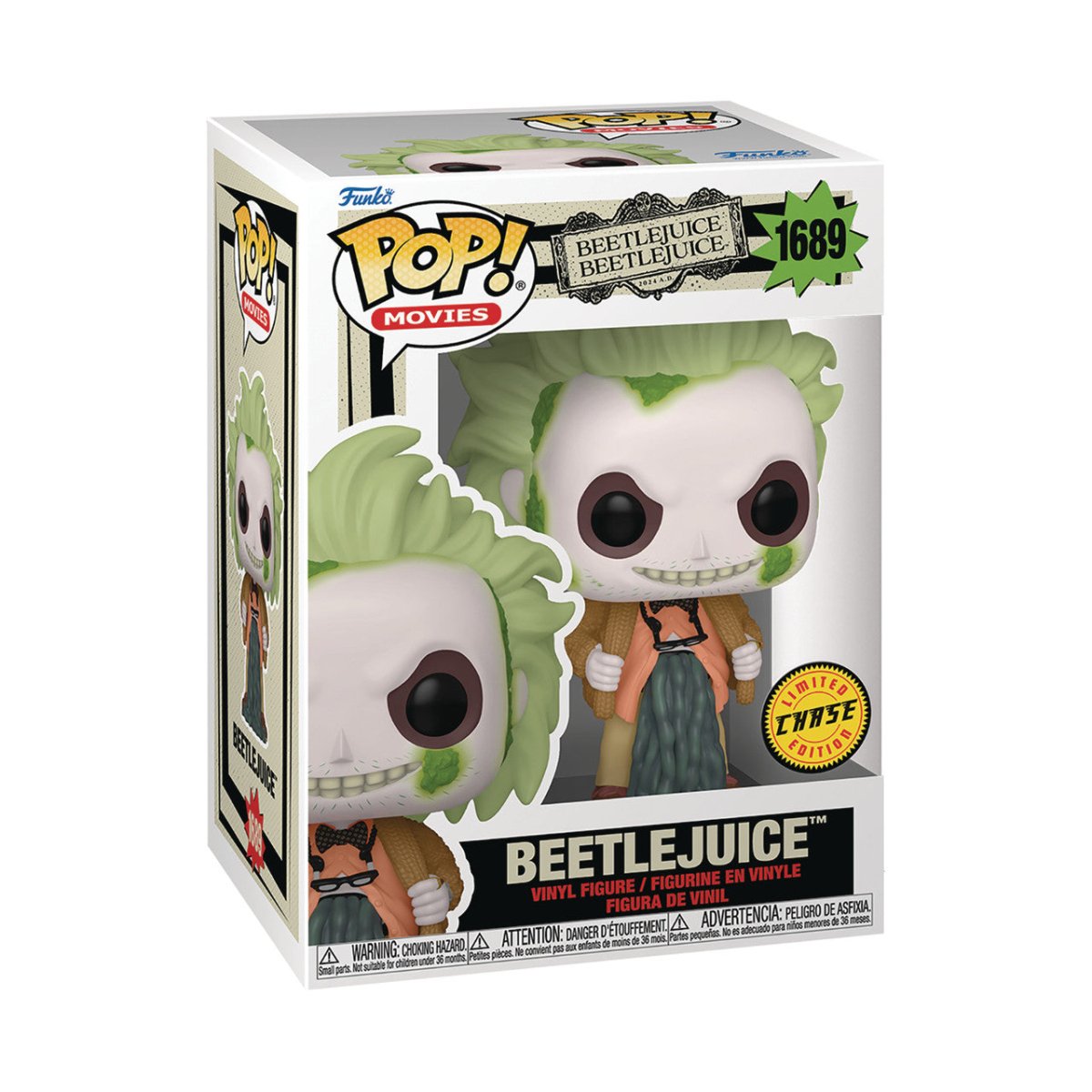 Pop! Movies: Beetlejuice 2 - Beetlejuice - Vinyl Figure #1689 - The Last Toy Store