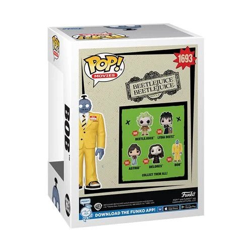 Pop! Movies: Beetlejuice 2 - Bob (Yellow Suit) - Vinyl Figure #1693 - The Last Toy Store