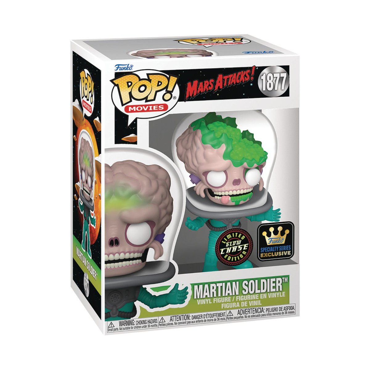 Pop! Movies: Mars Attacks! - Martian Soldier Specialty Series Vinyl Figure - The Last Toy Store