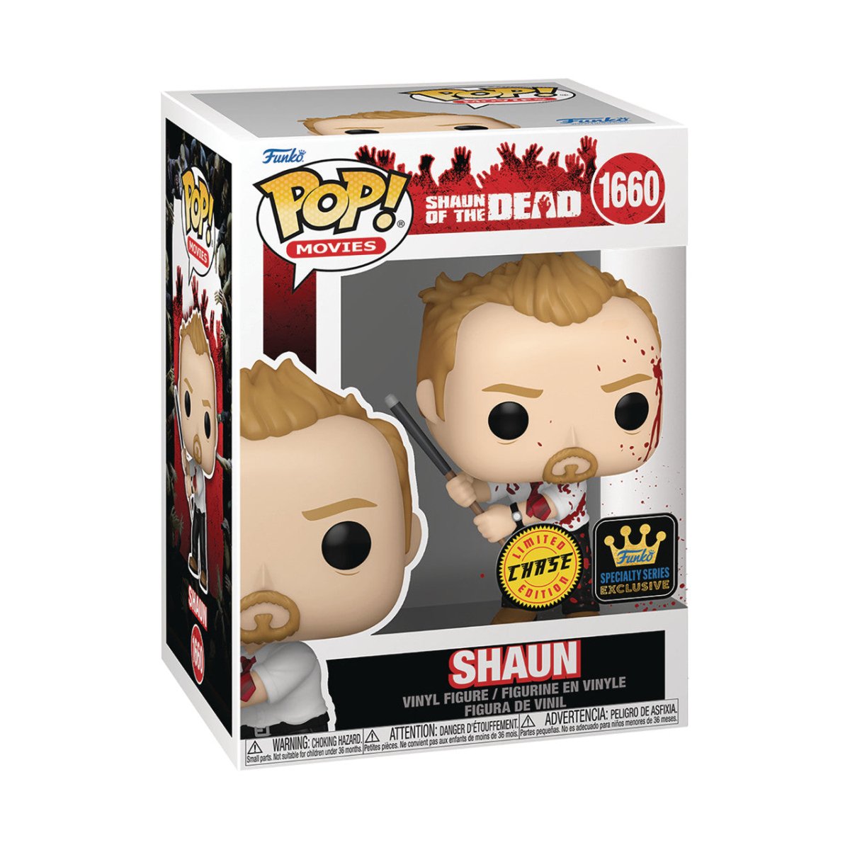 Pop! Movies: Shaun of the Dead - Shaun - Vinyl Figure #1660 - The Last Toy Store