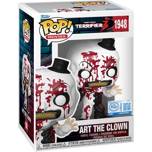 Pop! Movies: Terrifier 3 - Bloody Art the Clown - Vinyl Figure 1948 - Funko