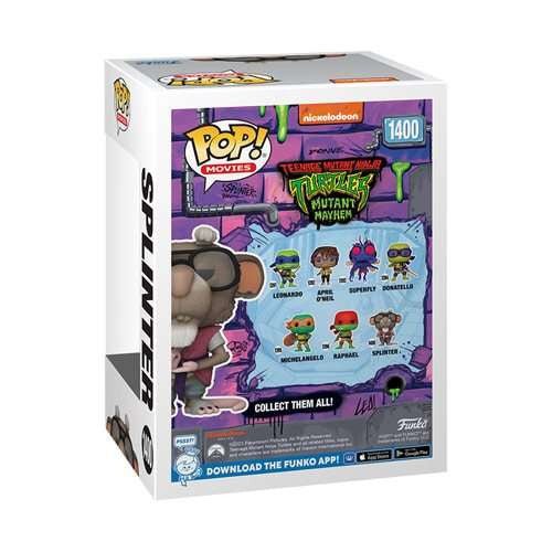 Pop! Movies: TMNT Mutant Mayhem - Splinter - Vinyl Figure - The Last Toy Store