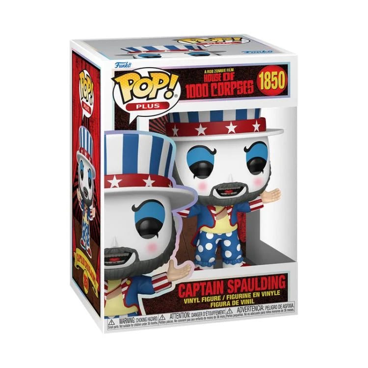 Pop! Plus: House of 1000 Corpses - Captain Spaulding Pop - Vinyl Figure 1850 - Funko