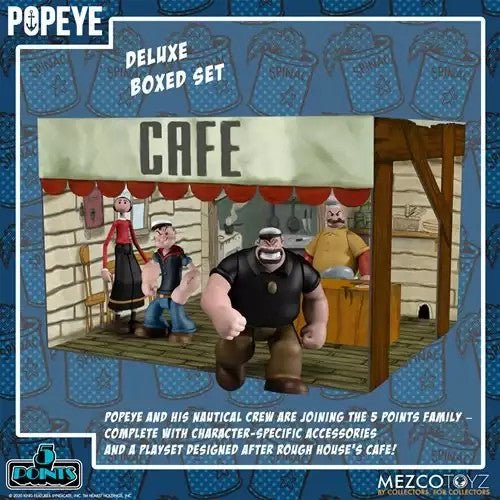 Popeye: Mezco Toyz - Five Points Deluxe Boxed Set - The Last Toy Store