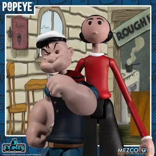 Popeye: Mezco Toyz - Five Points Deluxe Boxed Set - The Last Toy Store