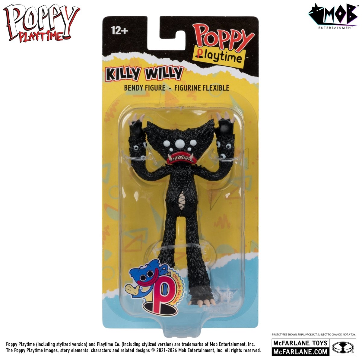 Poppy Playtime: Killy Willy - 4.5" Bendable Figure - McFarlane Toys