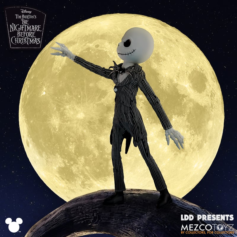 Mezco Toyz - (Pre-Order) LDD Presents: The Nightmare Before Christmas - Jack Skellington - 10" Living Dead Doll
