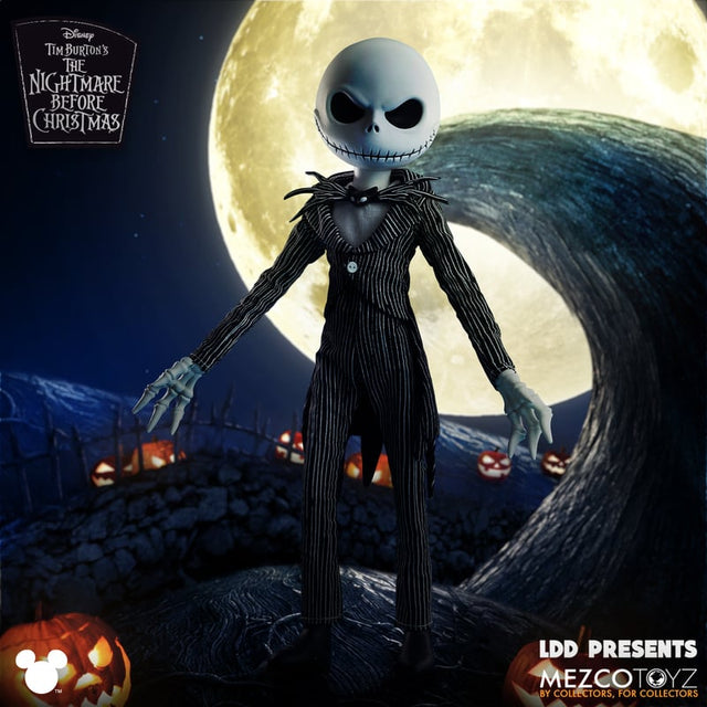 Mezco Toyz - (Pre-Order) LDD Presents: The Nightmare Before Christmas - Jack Skellington - 10" Living Dead Doll