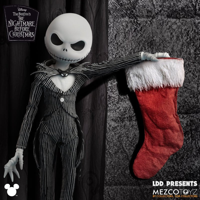 Mezco Toyz - (Pre-Order) LDD Presents: The Nightmare Before Christmas - Jack Skellington - 10" Living Dead Doll