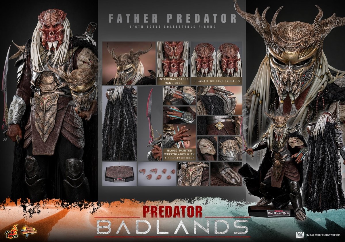 Predator: Badlands - Njohrr (Father Predator) 1/6th Scale Figure - Hot Toys