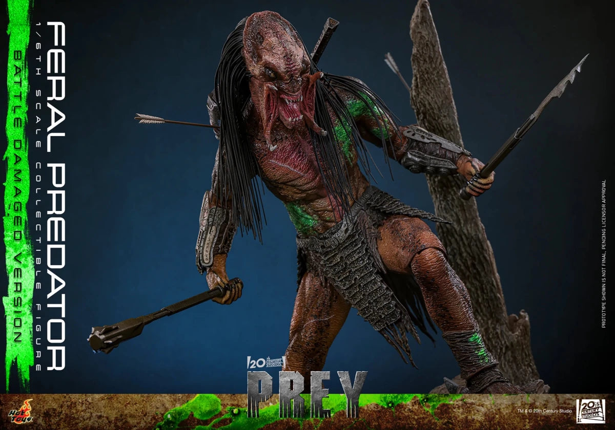Prey: Battle Damaged Feral Predator - 1/6 Scale Figure (Pre-Order) - Hot Toys