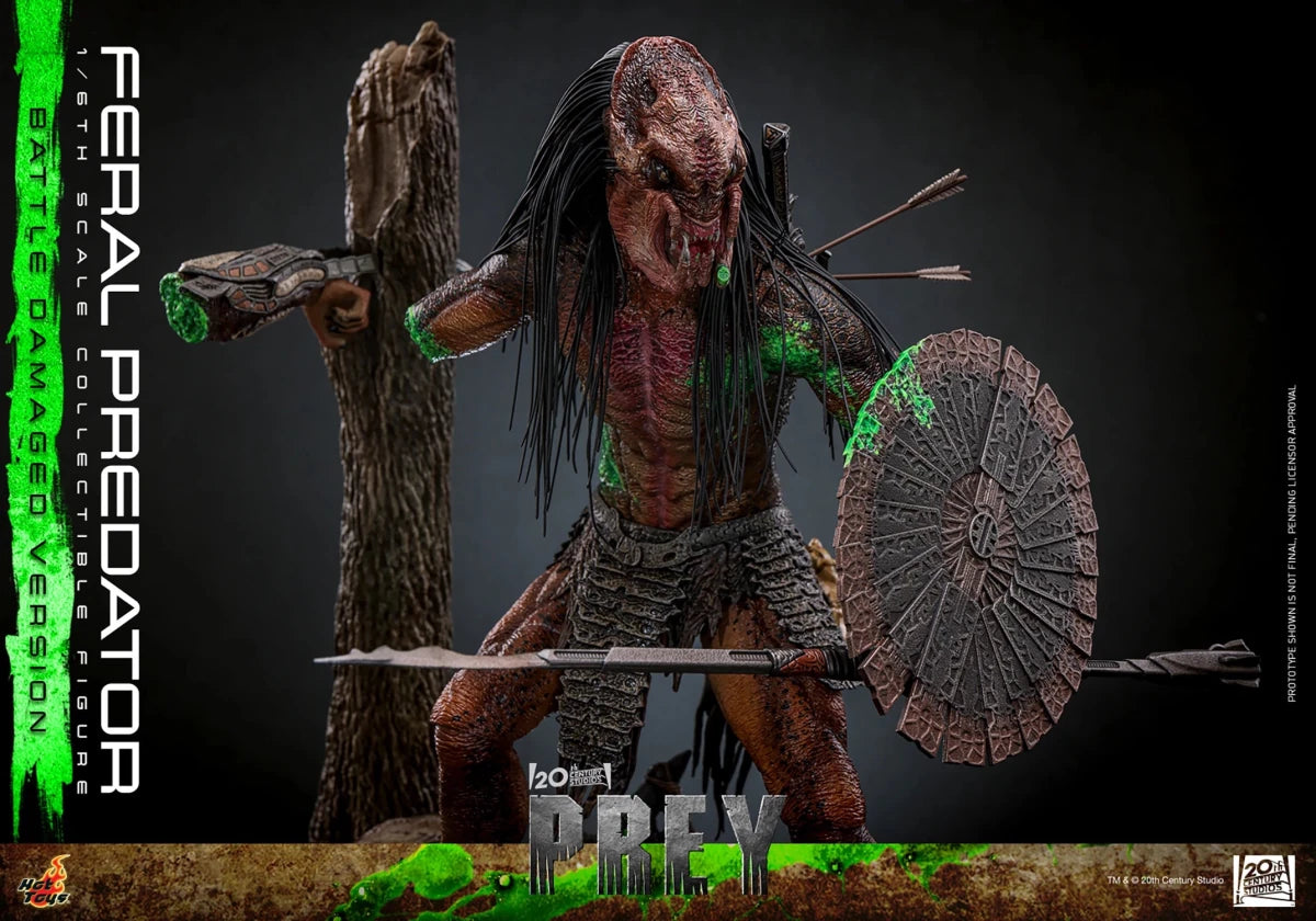 Prey: Battle Damaged Feral Predator - 1/6 Scale Figure (Pre-Order) - Hot Toys