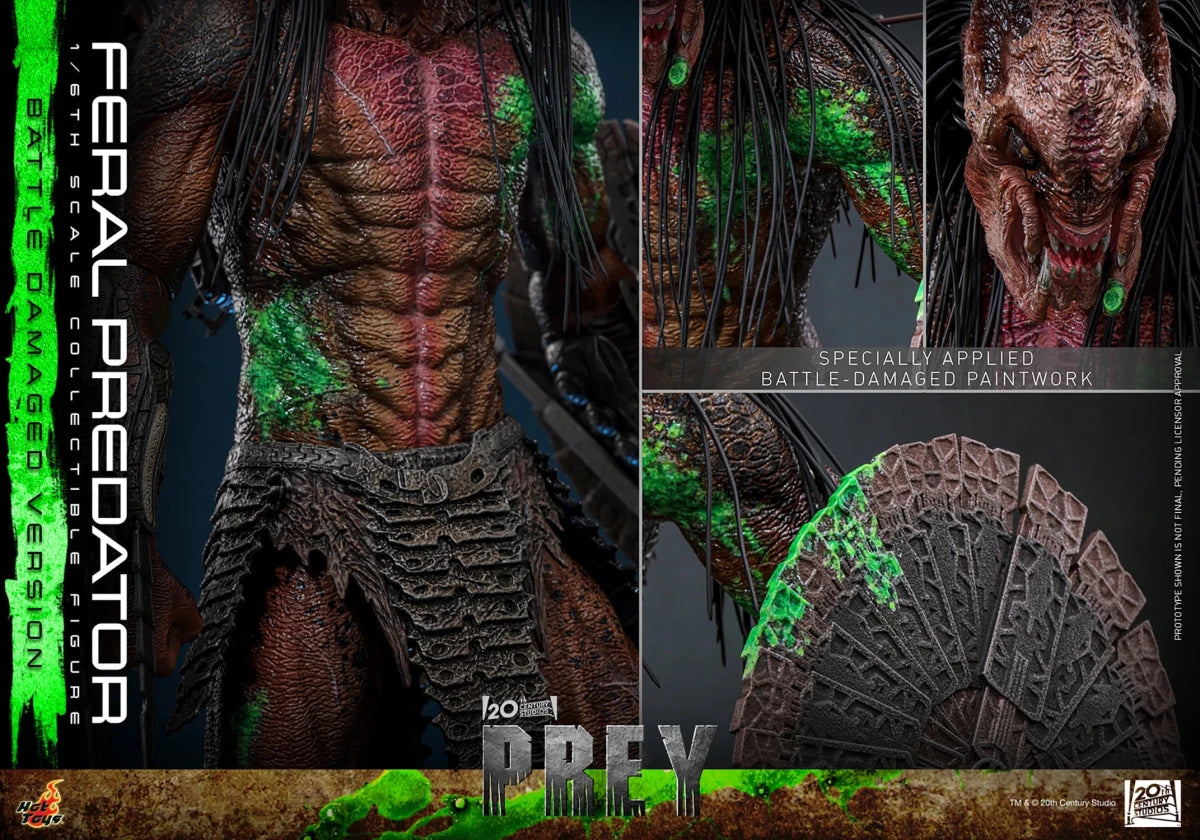 Prey: Battle Damaged Feral Predator - 1/6 Scale Figure (Pre-Order) - Hot Toys