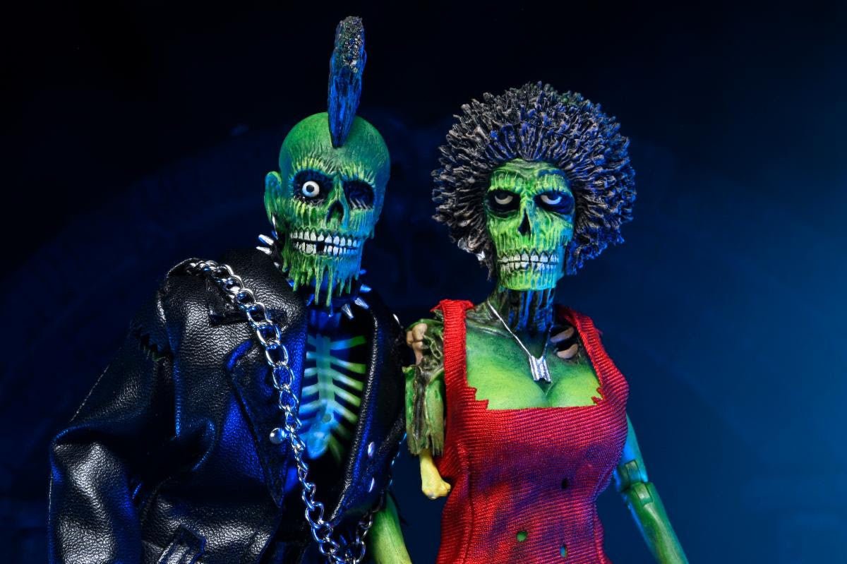 Return of the Living Dead: Poster Zombie Trash and Suicide Clothed 2 Pack - 8" Figures - The Last Toy Store