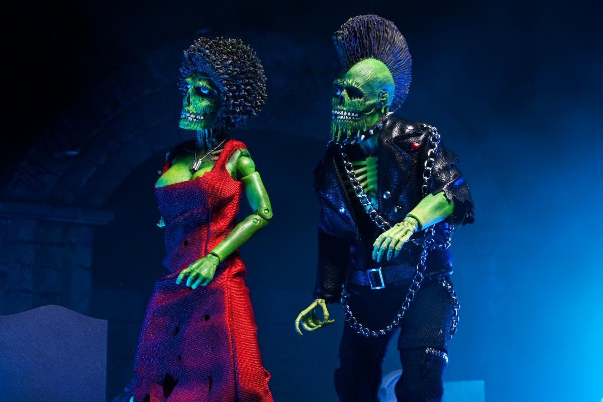 Return of the Living Dead: Poster Zombie Trash and Suicide Clothed 2 Pack - 8" Figures - The Last Toy Store